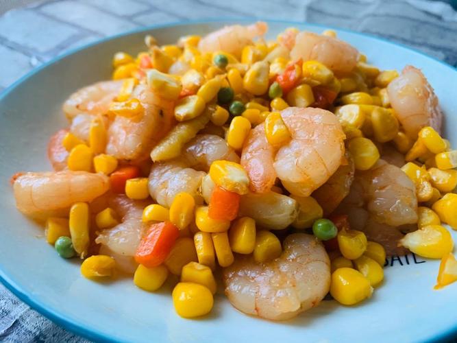 豌豆炒虾仁