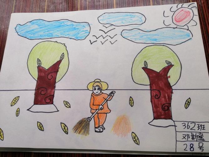 孩子们眼中的城市美容师