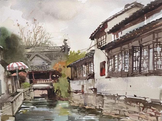 2017"溢彩苏州"中国画·画苏州——全国名家采风写生