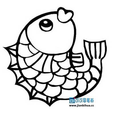 鱼简笔画图片2