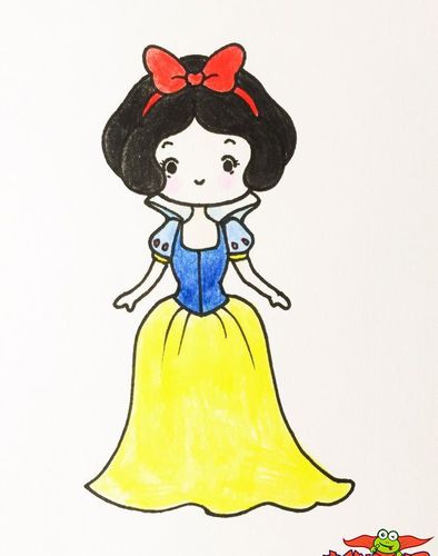 白雪公主是无数人心中喜欢的卡通人物,她拥有着美丽的外表和善良的心