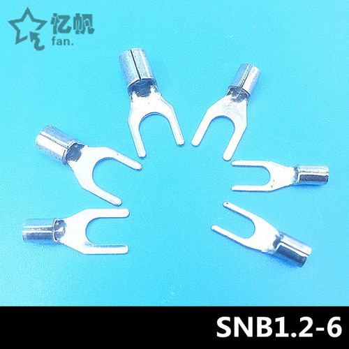 [忆帆塑料电子] 只 1000 压线端子 冷压端子 型端子 u 型端子 y 叉型