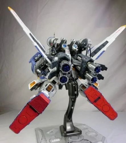 模玩控:细节满满,1/78大比例加灯fa-78-1 重装甲高达模型