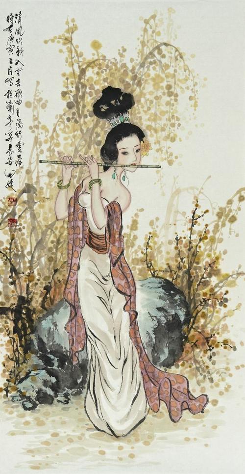 书画名家田婕女士佳作欣赏