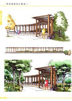 景观-花瓣网|陪你做生活的设计师 | 景观设计平面手绘