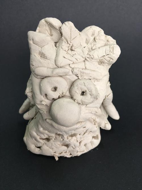 陶泥作品(最后成品上颜色)