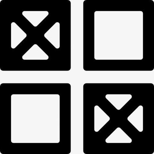 界面按钮四缩略图图标