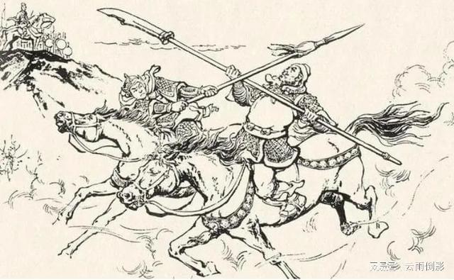 赵云与武卫将军许褚的身份对比