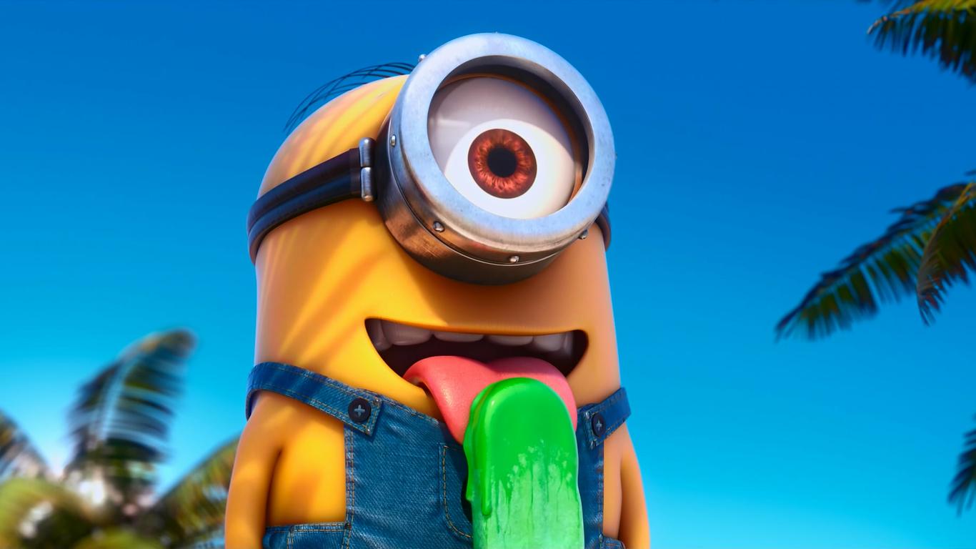 小黄人搞怪电脑壁纸