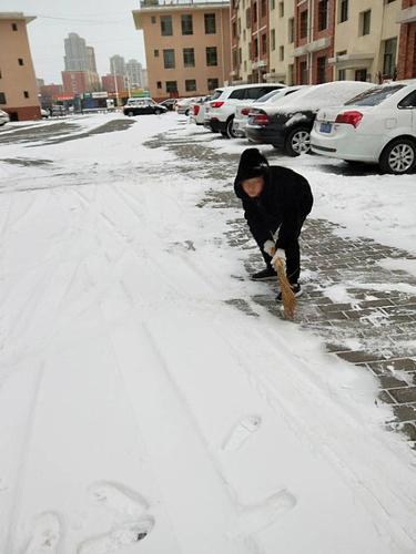 扫雪了