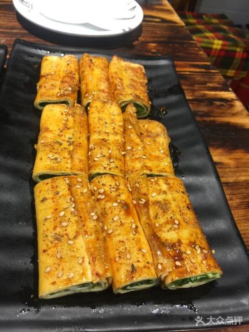 金夜啤酒海鲜烧烤(大什字街店)烤干豆腐卷图片 - 第11张