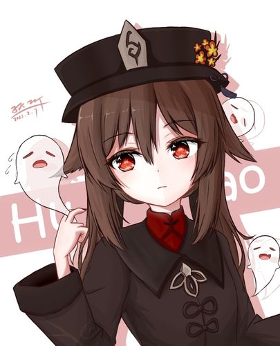 原神高清壁纸胡桃姐姐哦
