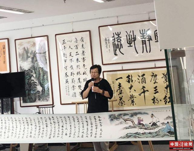 书画家叶建波参加石家庄《四大名篇》授权仪式