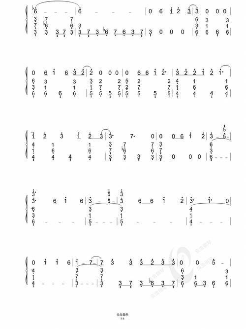 作为怪物 简谱_简谱_ini怎么样_钢琴谱_娱乐_音乐