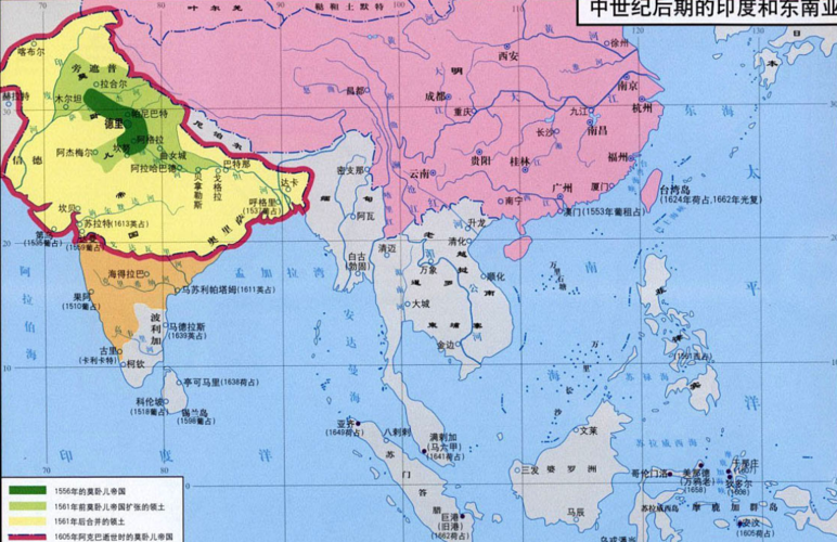 印度的地理位置特点