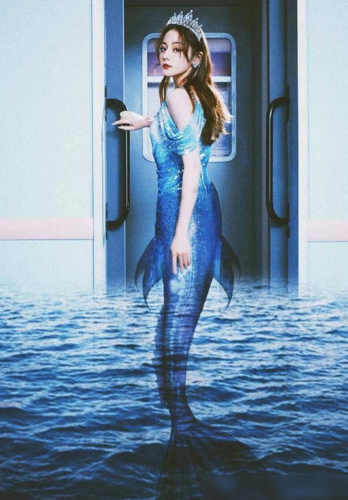 看到迪丽热巴的"美人鱼"造型,你有什么想说的吗?