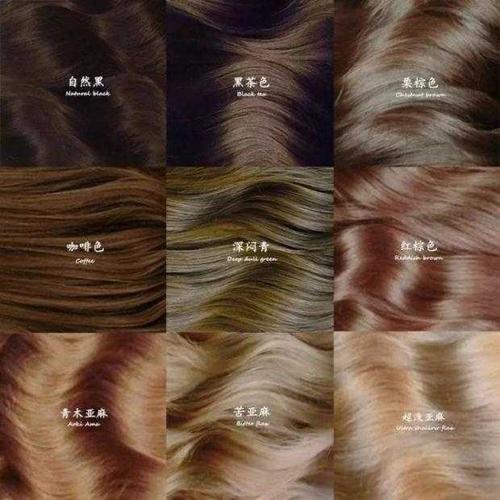 巧克力深棕色美甲图片 巧克力棕色头发图片