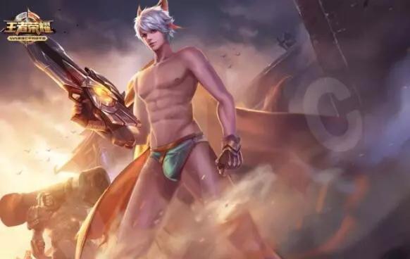 王者荣耀男英雄去衣图 王者荣耀男英雄全裸高清无码图