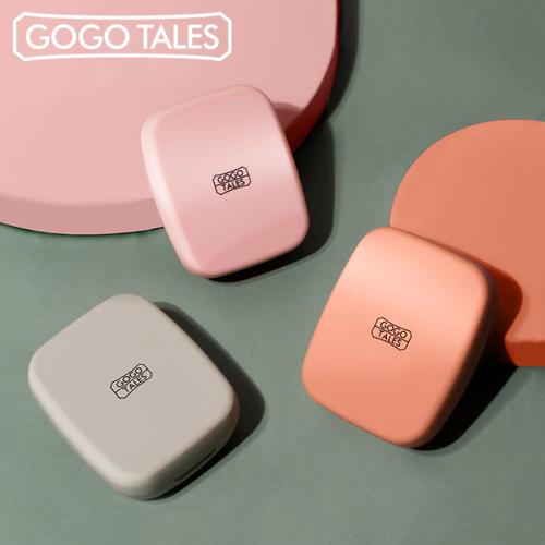购客gogotales戈戈舞粉饼矿物控油持久格格巫马卡龙防水独角兽定妆粉