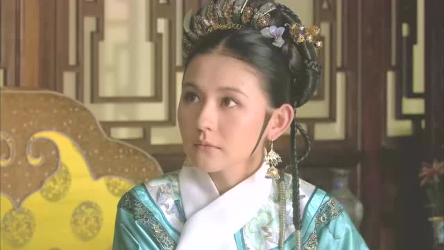 甄嬛传:宁贵人在果郡王死之前就对雍正恨之入骨!注意她的表情!