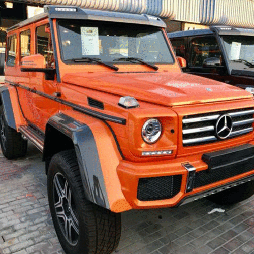 奔驰g500 17款 4x4 墨版￥295-360万元