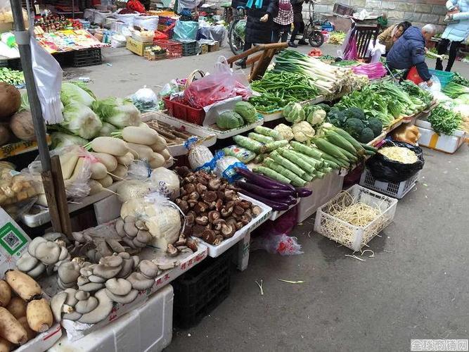 新开菜市招猪肉蔬菜摊位商家零售批发均可冷鲜肉热干肉均可