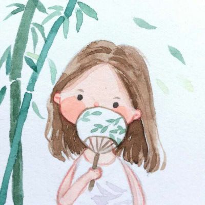 油画头像女生唯美图片 精选好看的油画头像图片