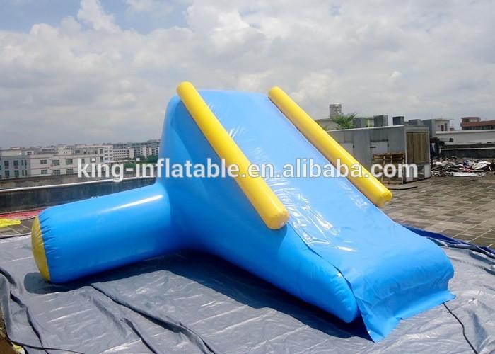 king playground obstacles fun inflatable floating water slide