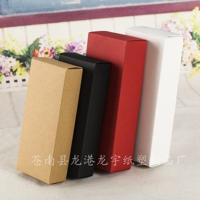 环保牛皮纸盒定做空白通用袜子内裤包装纸盒印刷长方形彩色纸盒子