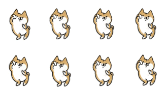 doge表情包柴犬表情包神烦狗表情包gif喵