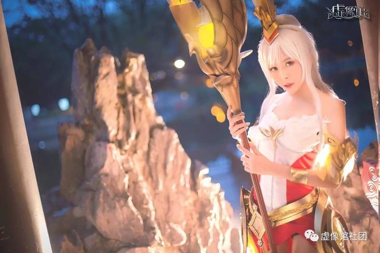 这个王昭君美到李白要舔屏王者荣耀王昭君李白cp唯美cosplay