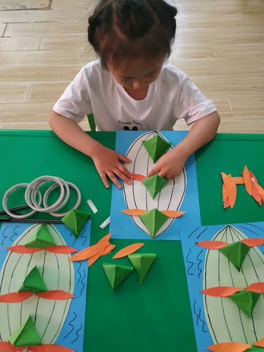 金戈阳光幼儿园中二班"传统节日—端午节"手工制作活动