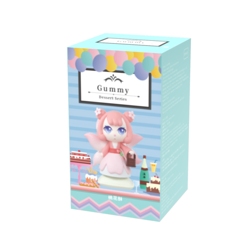 咬一口gummy甜品系列盲盒甜而不腻下午茶女孩上线