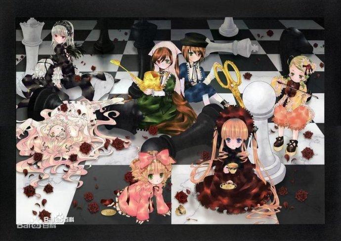 ‖■蔷薇少女人物图片超萌