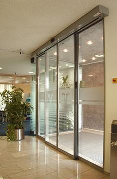 办公室自动刷卡门,银行感应玻璃门,乐声电动门,承接