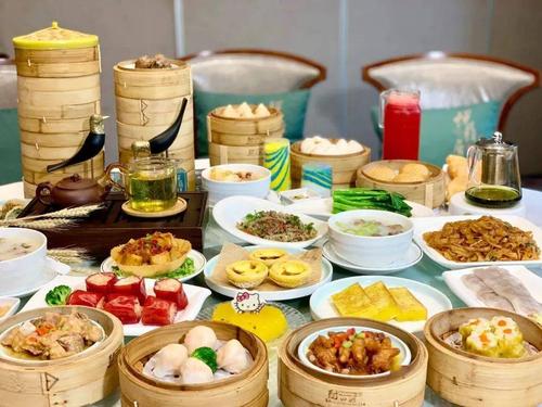 三店通用早/午茶4-8人套餐,现点,现做,现蒸~纯手工之作,地道粤式早茶!