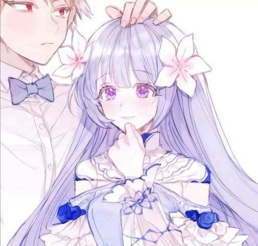 卡通动漫情侣头像一左一右 | 超甜超可爱的动漫情侣头像