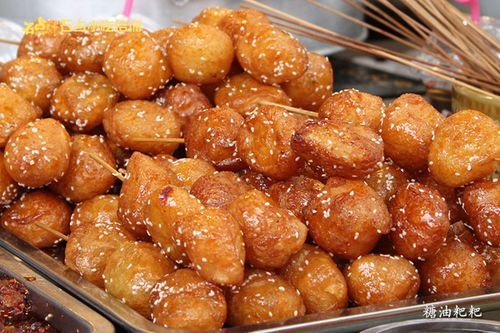 长沙小吃糖油粑粑