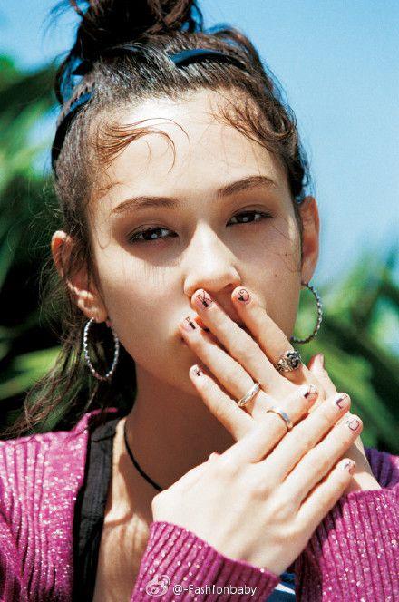 magazine.kiko mizuhara for nylon japan .