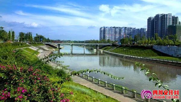 资阳九曲河(图片来源:资阳市人民政府网)