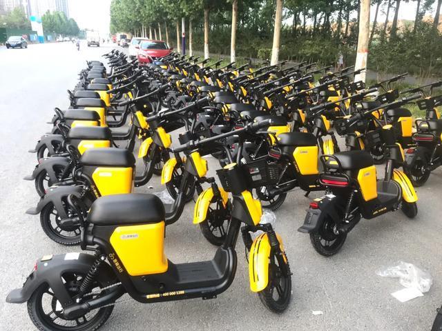「平原示范区」共享电动车正式投入使用