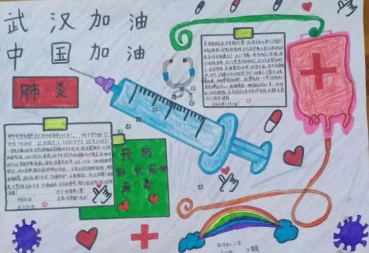 "疫情防控,从我做起"—— 杨河镇中心小学疫情防控手抄报展示