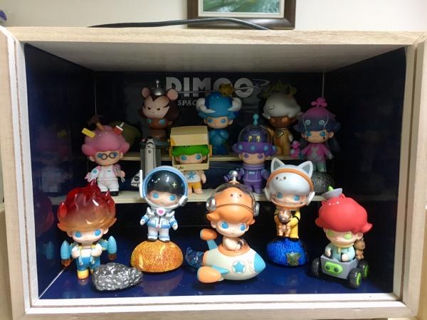 端盒popmart泡泡玛特dimoo太空旅行盲盒系列