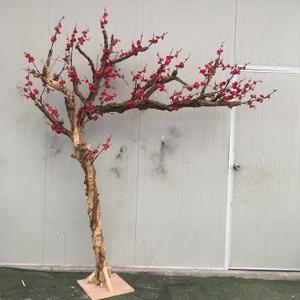 仿真梅花 装饰梅花树客厅摆放梅花树树枝落地树干花枝定制干树枝