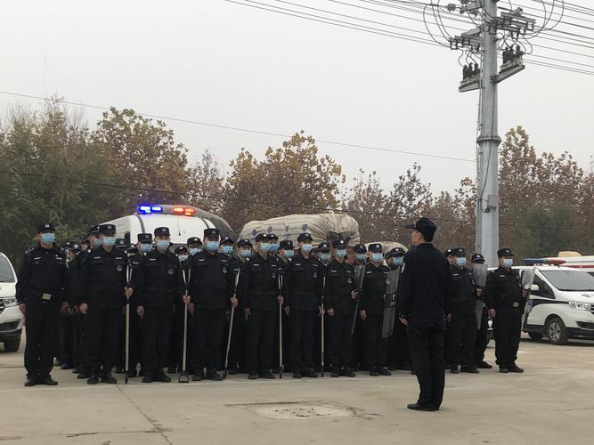 深泽特巡警大队开展联合应急处突演练