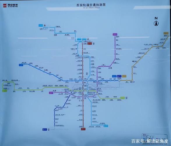 2020年底部分城市地铁运营图:多城开通多条线路,太原