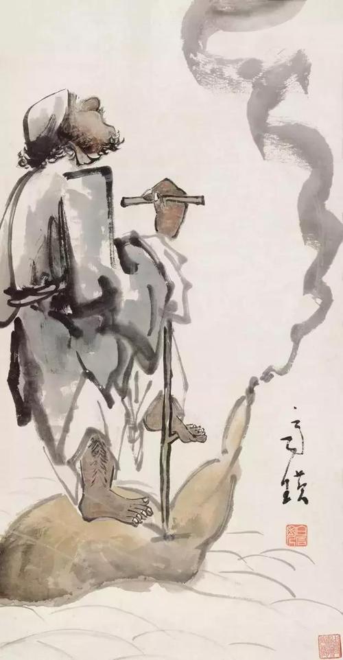原来齐白石这么喜欢画铁拐李!