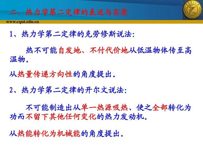 热力学第二定律ppt