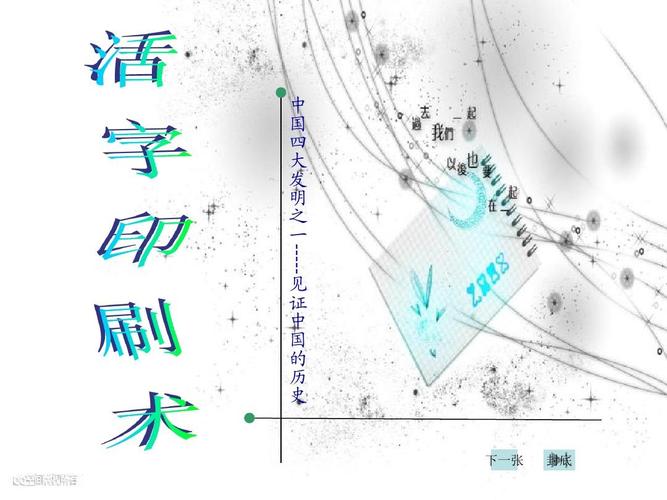 活字印刷术ppt