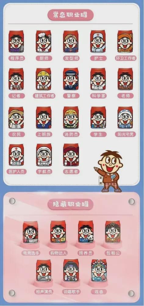 旺仔职业罐盲盒来了,这营销可不盲